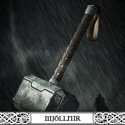 Thor's Hammer Tattoo: Mjölnir and Its Powerful Meaning - Viking Style