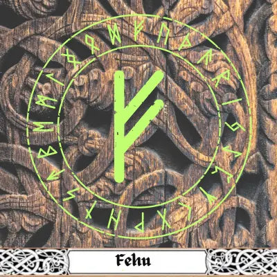 Rune Fehu ᚠ - Viking Heritage Store