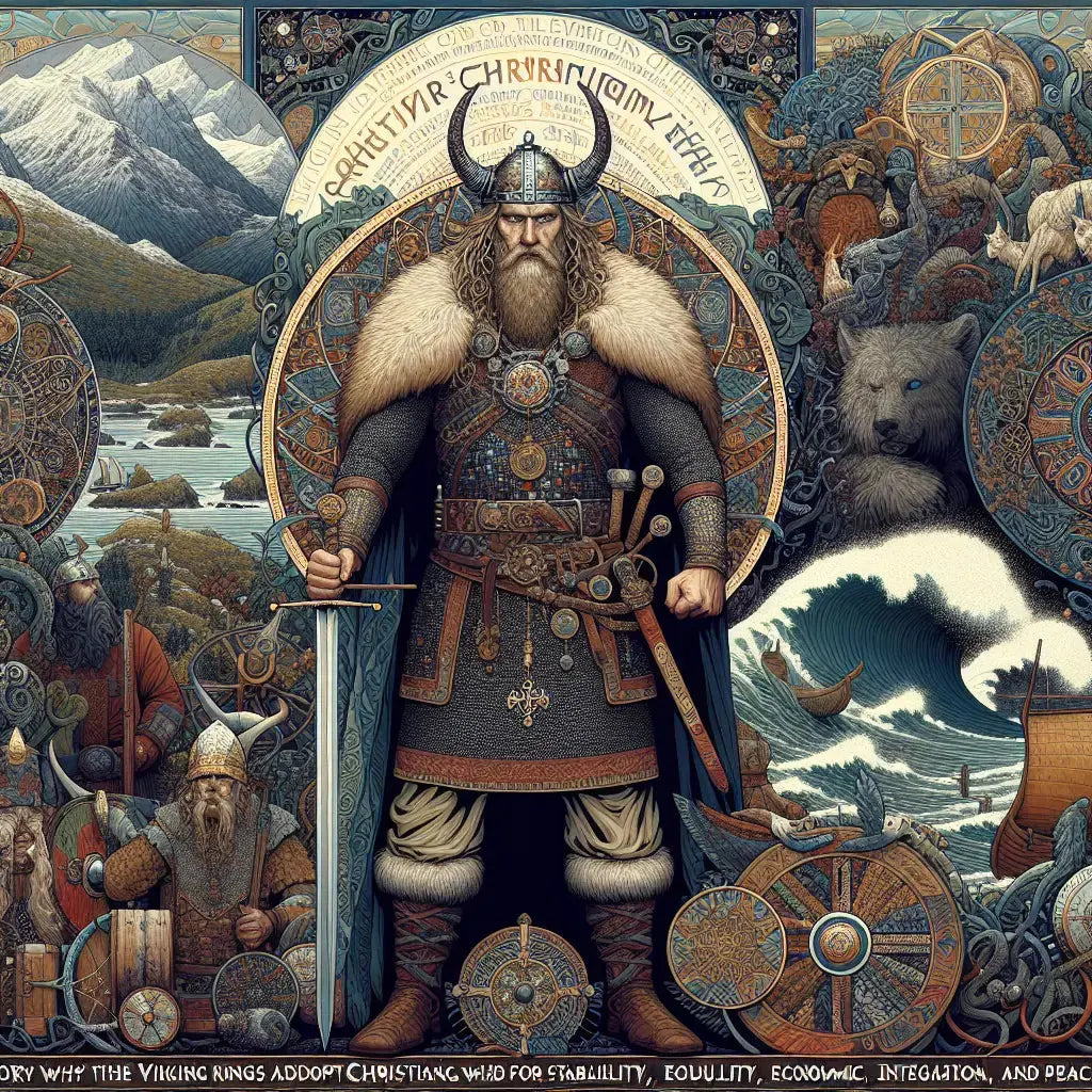 Viking kings and their conversion to Christianity explained - Viking Heritage Store