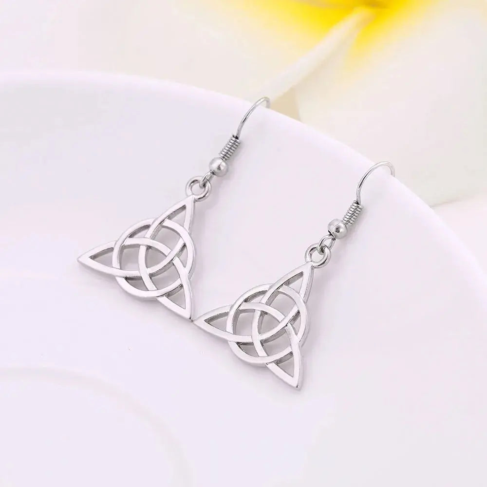 Authentic Triquetra  Earrings Viking Heritage