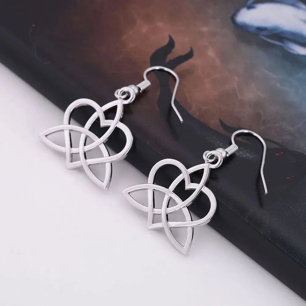 Viking Celtic Knot Earrings Viking Heritage 