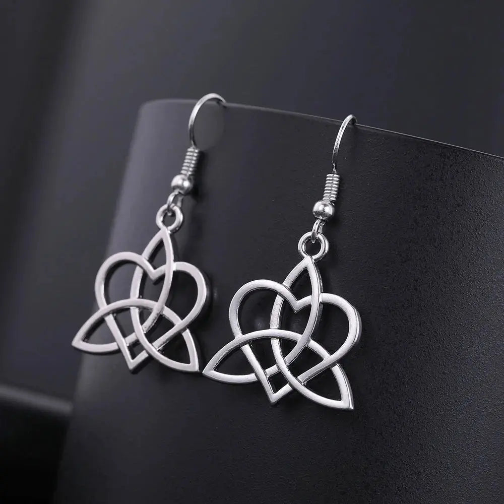 Viking Celtic Knot Earrings Viking Heritage