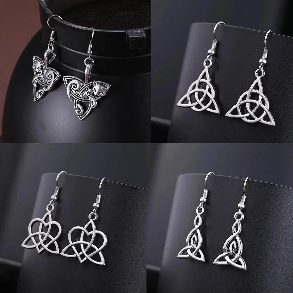 Triquetra earrings