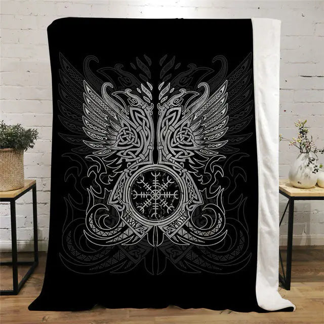 Aegishjalmur Blanket - Viking Heritage Store