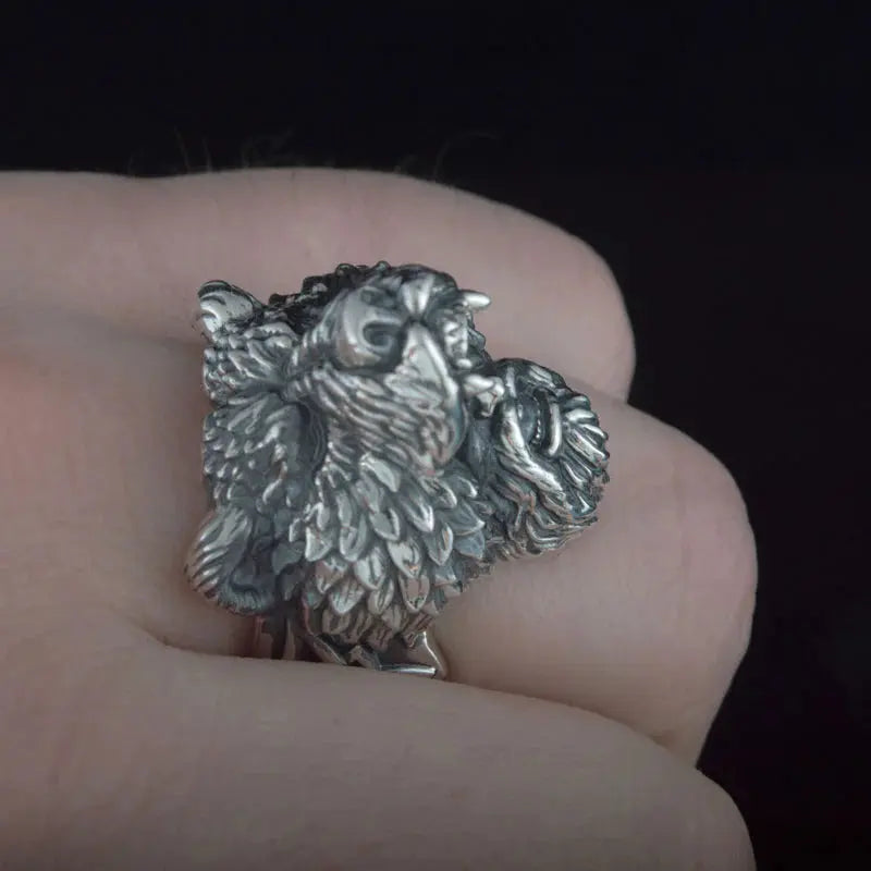 Berserker Ring (Silver) - Viking Heritage Store