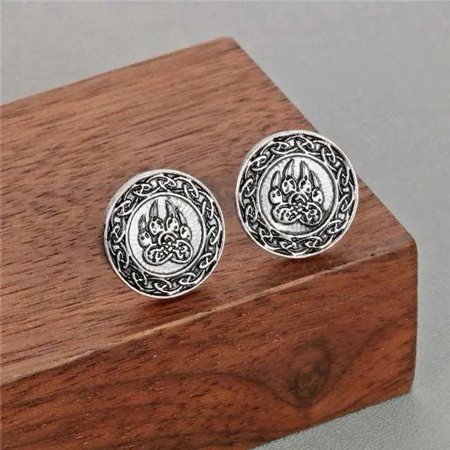 Beserker Earrings - Viking Heritage Store