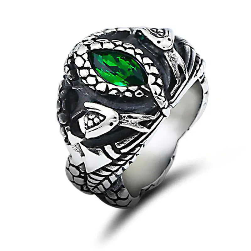 Double Snake Ring - Viking Heritage Store