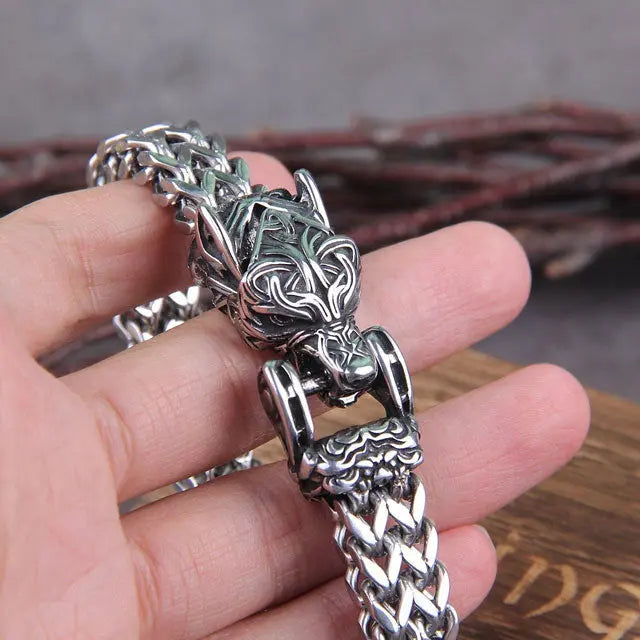 Dragon Head Bracelet - Viking Heritage Store