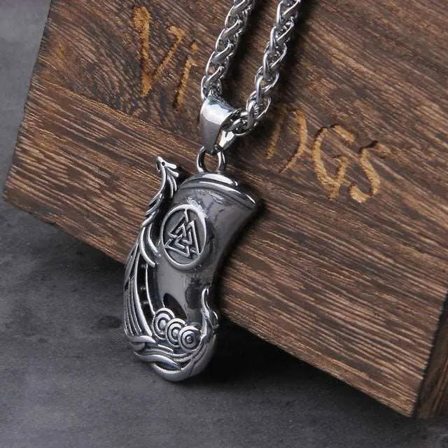 Drakkar Necklace - Viking Heritage Store