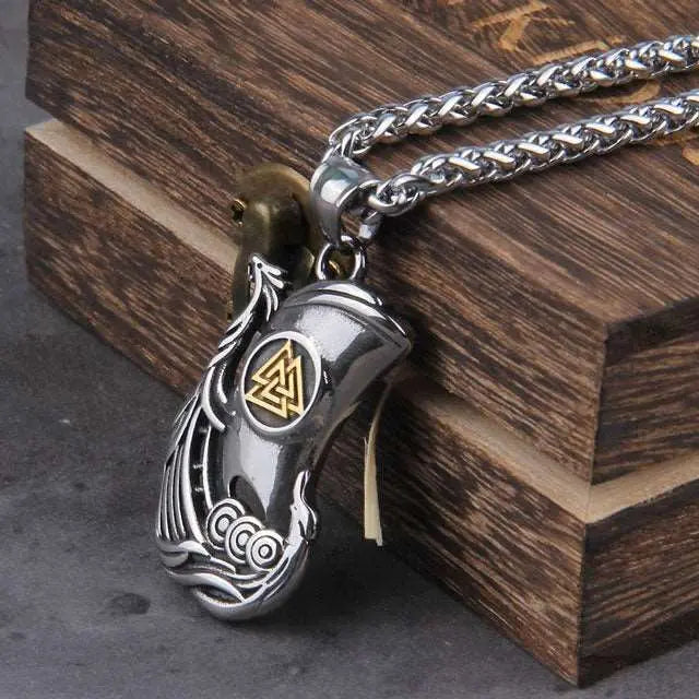 Drakkar Necklace - Viking Heritage Store