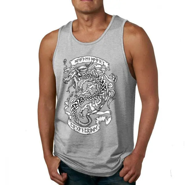 Fafnir Tank Top - Viking Heritage Store