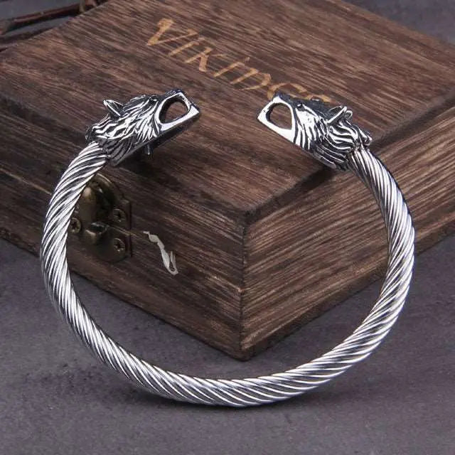 Fenrir Arm Ring - Viking Heritage Store