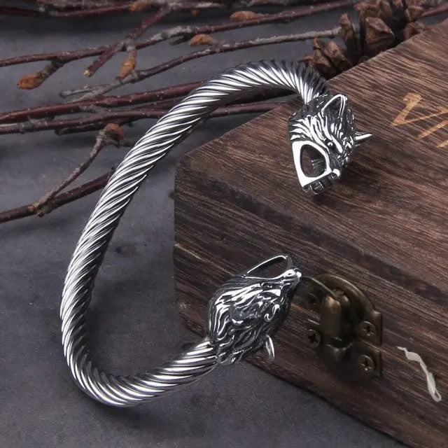 Fenrir Arm Ring - Viking Heritage Store