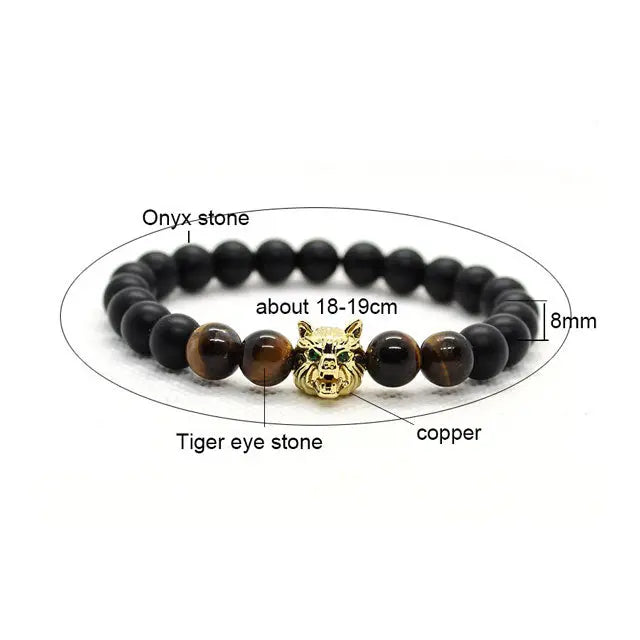 Fenrir Beaded Bracelet - Viking Heritage Store