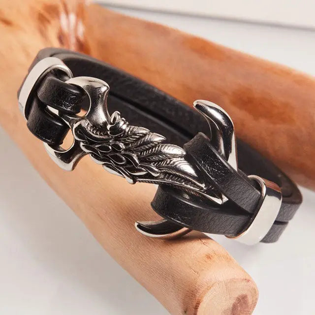 Fenrir Bracelet - Viking Heritage Store