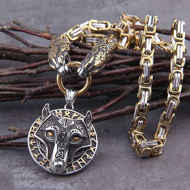 Fenrir Necklace - Viking Heritage Store