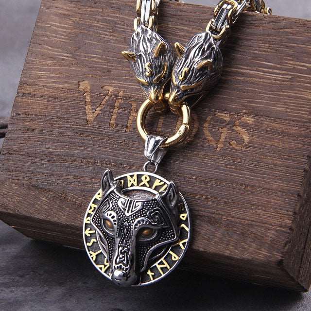 Fenrir Necklace - Viking Heritage Store