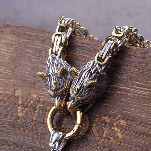 Fenrir Necklace - Viking Heritage Store