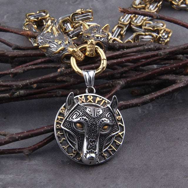 Fenrir Necklace - Viking Heritage Store