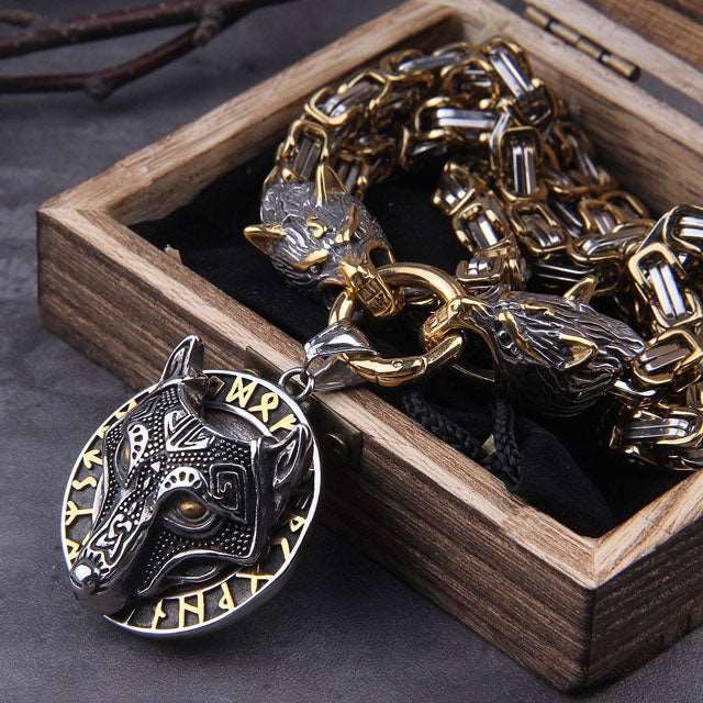 Fenrir Necklace - Viking Heritage Store