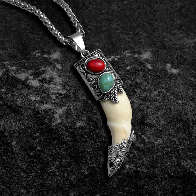 Fenrir Teeth Necklace - Viking Heritage Store