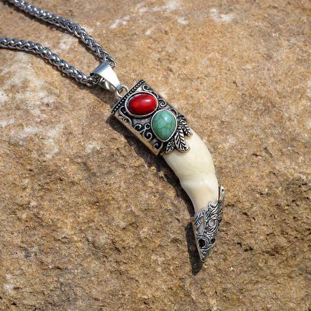 Fenrir Teeth Necklace - Viking Heritage Store