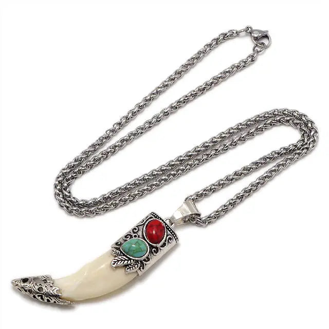 Fenrir Teeth Necklace - Viking Heritage Store