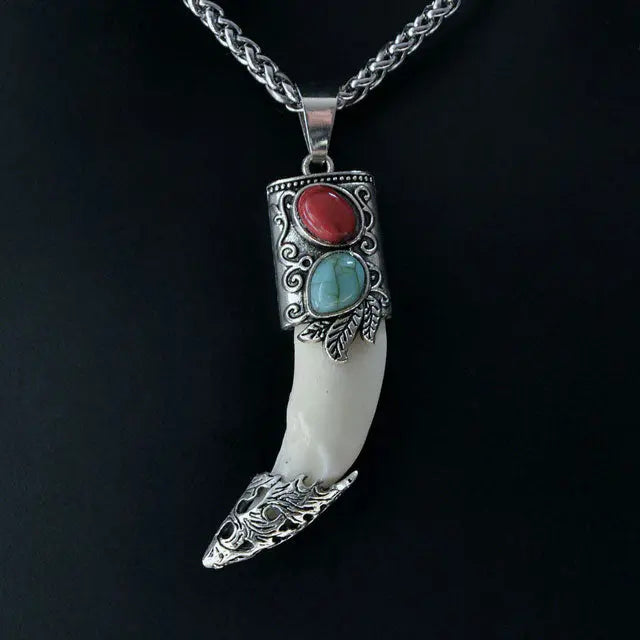 Fenrir Teeth Necklace - Viking Heritage Store