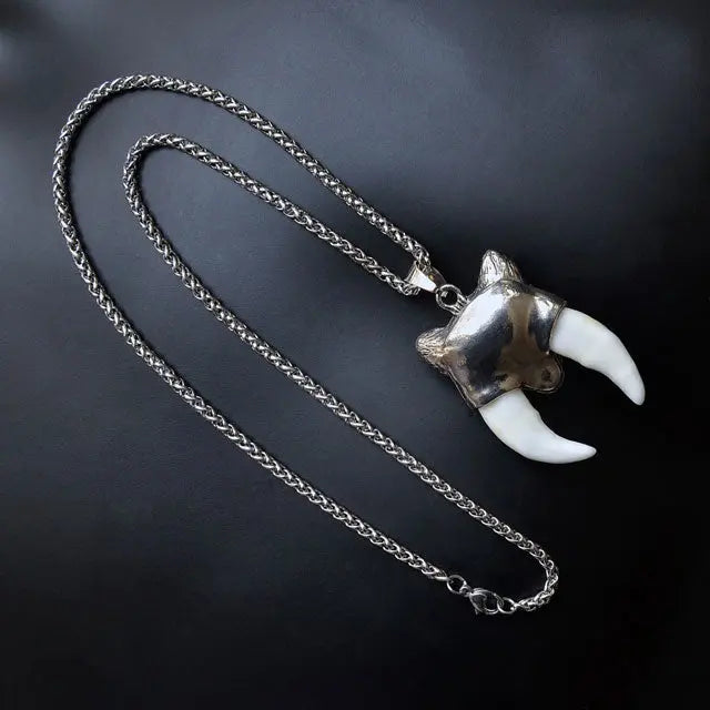 Fenrir Tooth Necklace - Viking Heritage Store