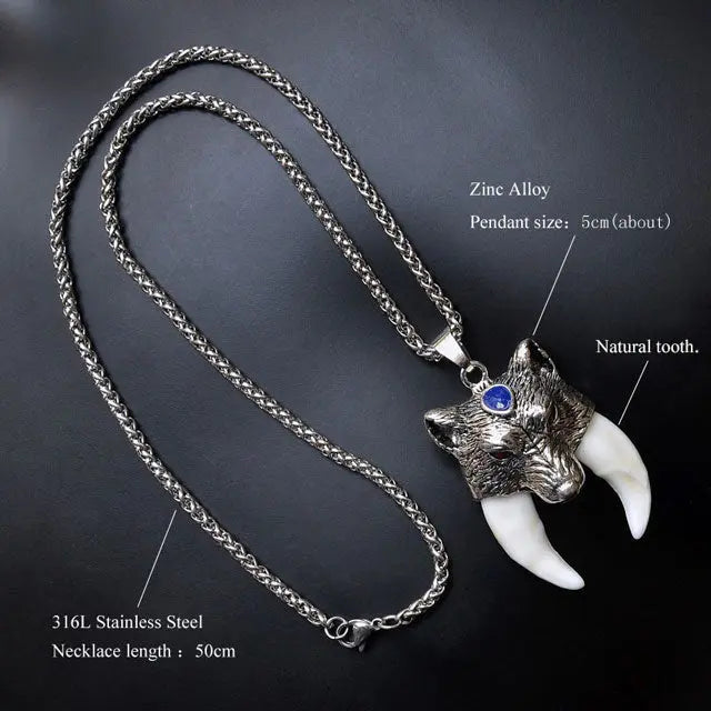 Fenrir Tooth Necklace - Viking Heritage Store