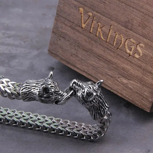 Geri and Freki Bracelet - Viking Heritage Store