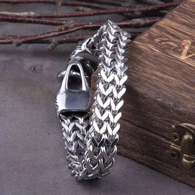 Geri and Freki Bracelet - Viking Heritage Store