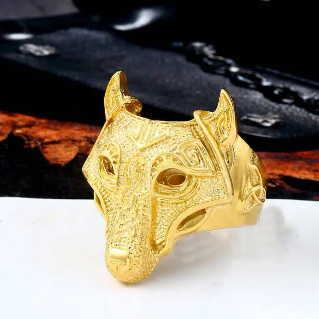 Gold Geri Ring - Viking Heritage Store