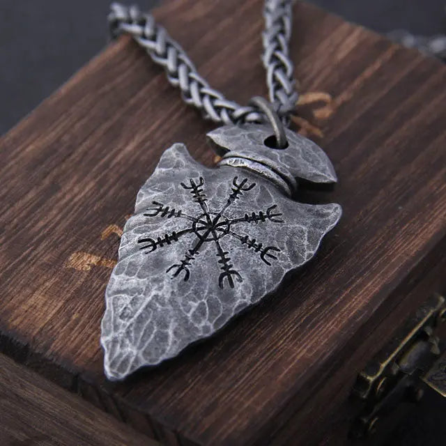 Helm of Awe Necklace - Viking Heritage Store