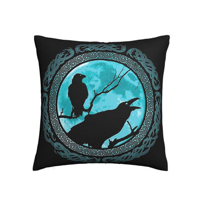 Hugin & Munin Pillow Case - Viking Heritage Store