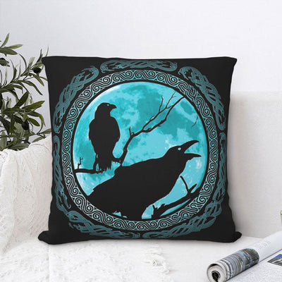 Hugin & Munin Pillow Case - Viking Heritage Store