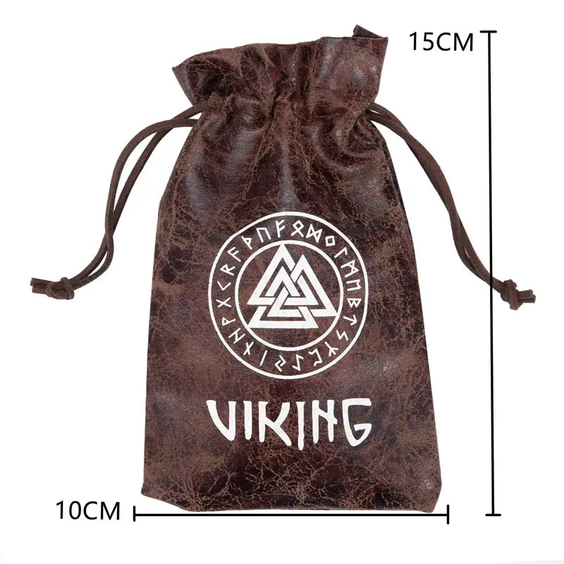 Leather Jewelry Packaging Bag-Viking Heritage Store