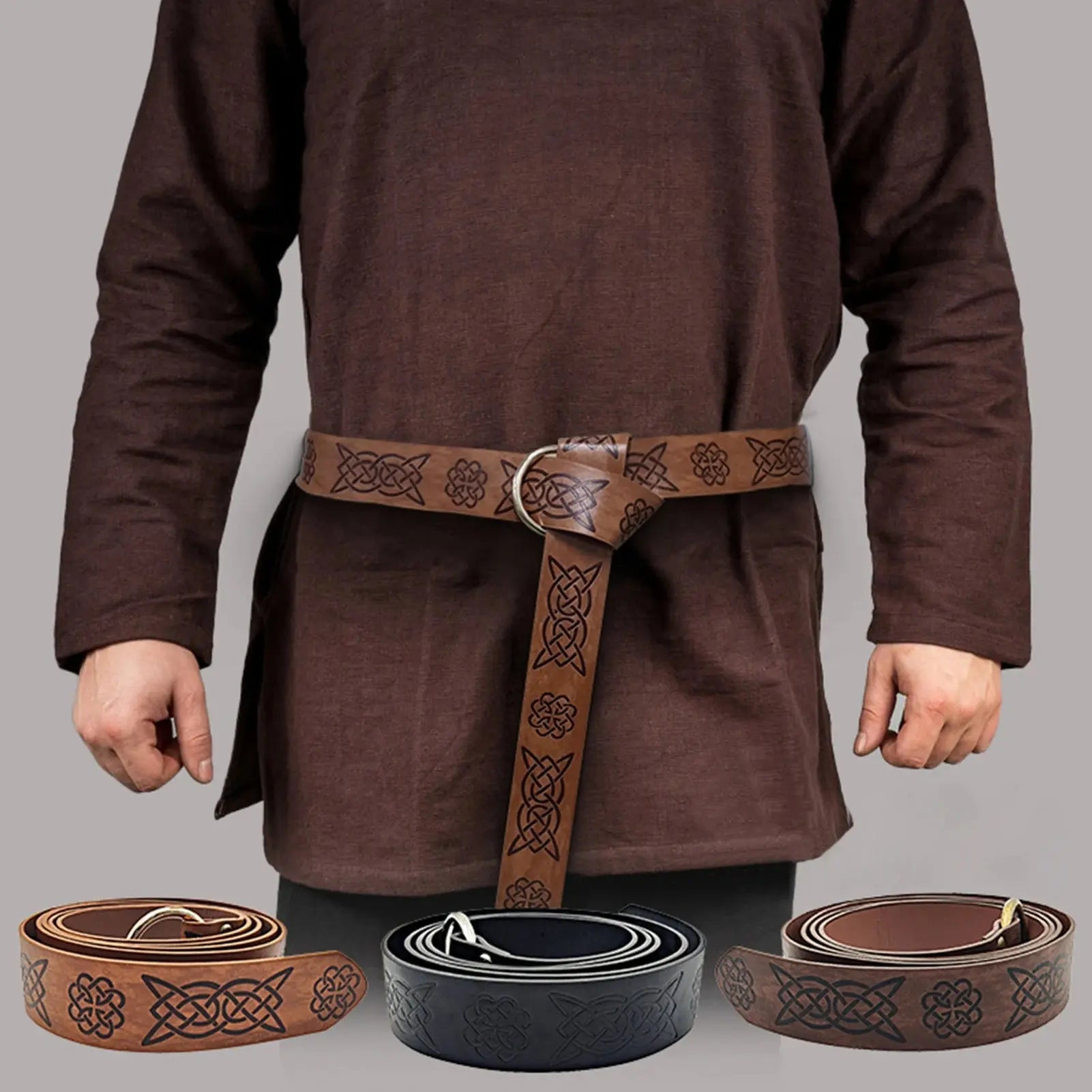 Medieval Viking Belt Vegvisir-Viking Heritage Store