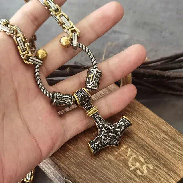 Mjlonir Necklace - Viking Heritage Store