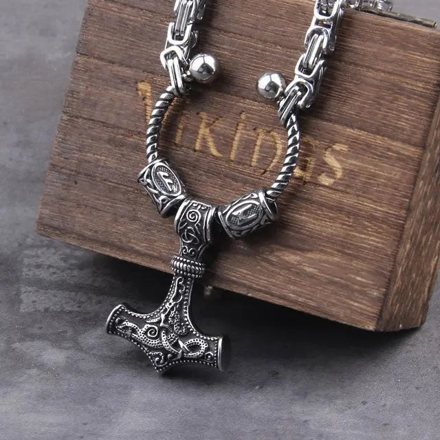 Mjlonir Necklace - Viking Heritage Store