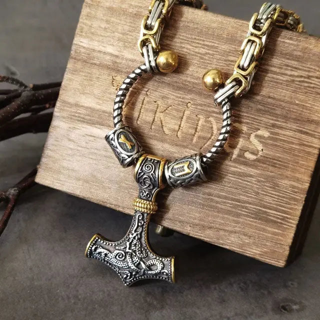 Mjlonir Necklace - Viking Heritage Store