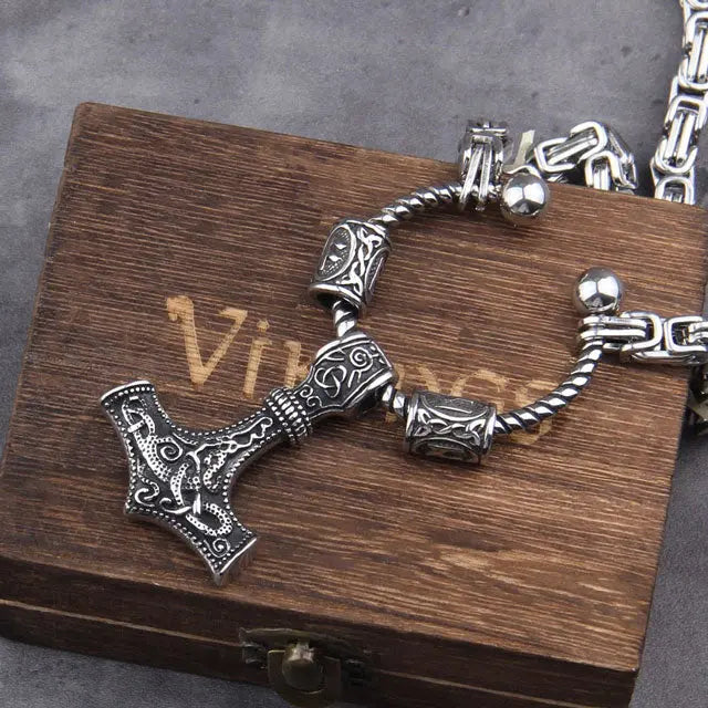 Mjlonir Necklace - Viking Heritage Store