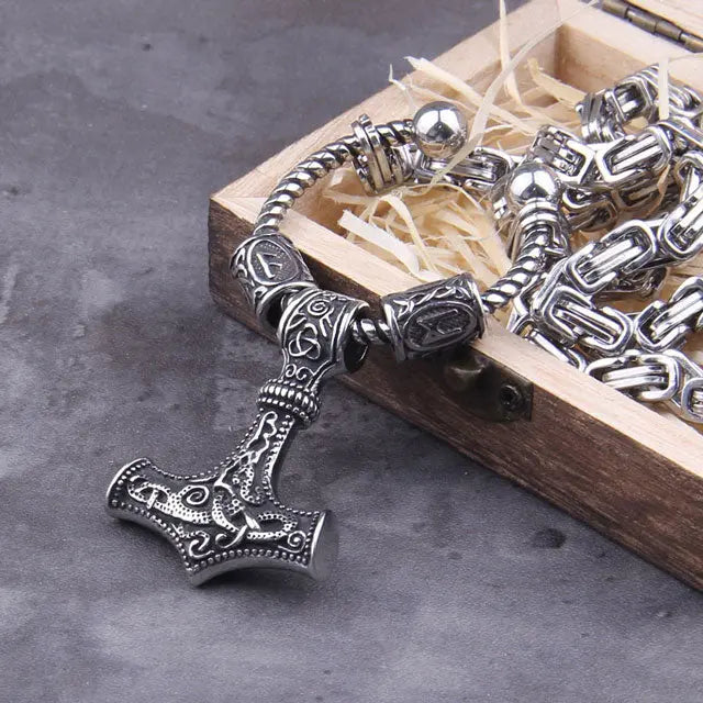 Mjlonir Necklace - Viking Heritage Store