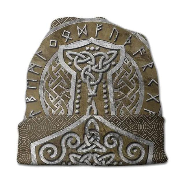 Mjolnir Beanie - Viking Heritage Store