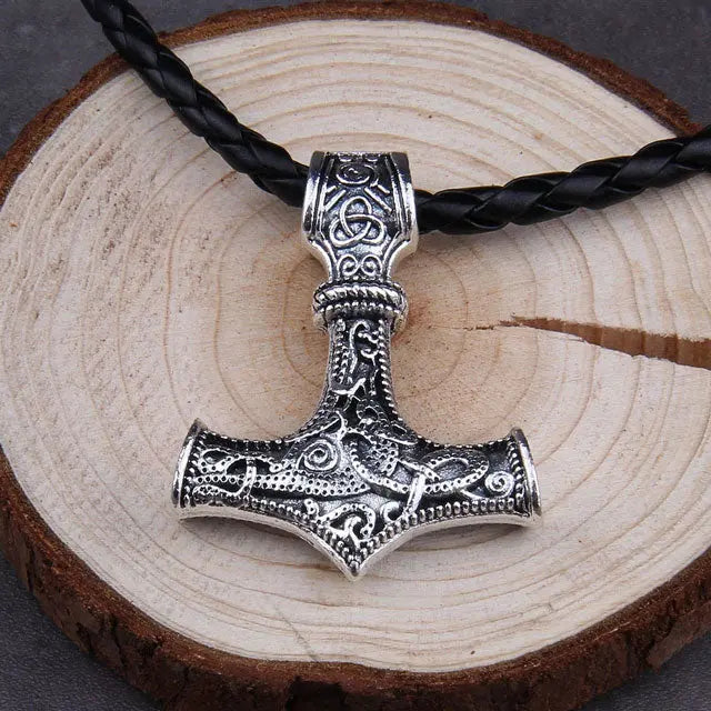 Mjolnir Hammer Necklace - Viking Heritage Store