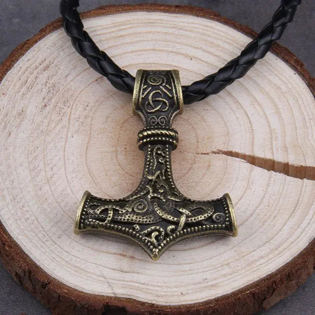 Mjolnir Hammer Necklace - Viking Heritage Store