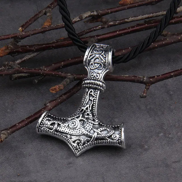 Mjolnir Hammer Necklace - Viking Heritage Store