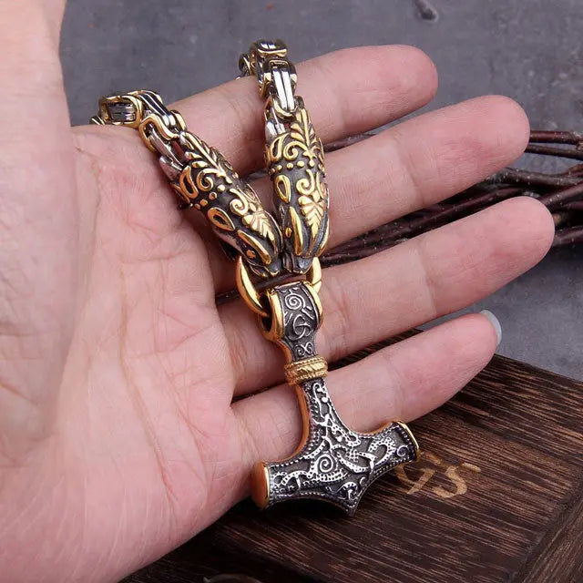 Mjolnir Necklace - Viking Heritage Store