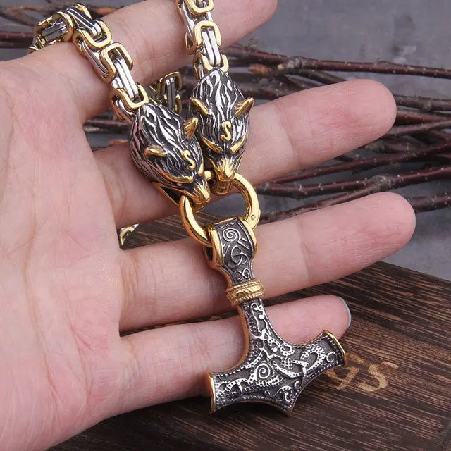 Mjolnir Necklace - Viking Heritage Store