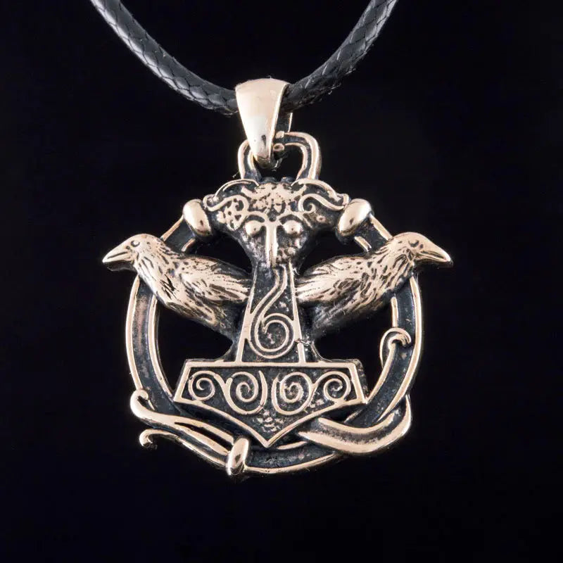 Mjolnir Pendant (Bronze) - Viking Heritage Store